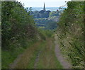 View towards All Saints