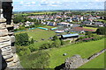 Dundonald Playing Field from the Castle