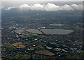 Walton-on-Thames from the air