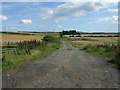 Farm track near Well House Farm