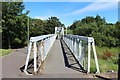 Footbridge over the River Irvine