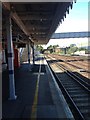 Paddock Wood Station - Platform 1 looking West