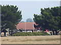 Guard room building seen from footpath