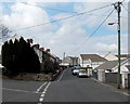 Wires over Canonbie Crescent, Aberfan