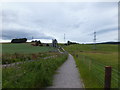 New footpath by Wester Balblair