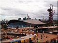 Aquatics Centre and ArcelorMittal Orbit,  Queen Elizabeth Olympic Park