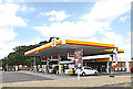 TL1655 : Shell Fuel Filling Station, Chawston by Geographer