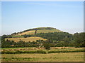 View Towards Brent Knoll Village