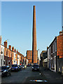 NY3955 : Dixon's Chimney, viewed from Kendal Street by Rose and Trev Clough