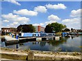 Boats at Droylsden Marina