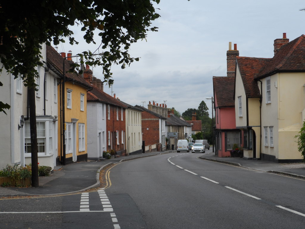 North end of the High Street, Kelvedon © Bikeboy :: Geograph Britain ...