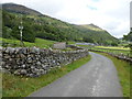 The lane to Hafod-y-llan