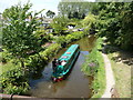 The Llangollen Canal seen from Rhosweil Bridge, Weston Rhyn