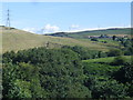 Sladen Hill and Longley Hey seen from Halifax Road