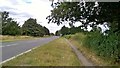 A631 looking towards Holly House Farm, and Bawtry