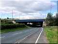 SD5624 : M65 Crossing Wigan Road near Bamber Bridge by David Dixon