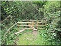 New footbridge on the Churnet Way