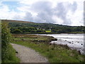 Looking across the estuary towards Newport