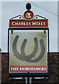 Sign for the Horseshoes, Blunham