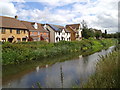 Houses next to the canal