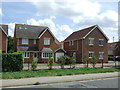 New houses on Bedford Road (A600)