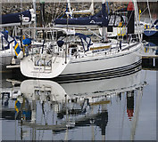 J5082 : Yacht 'Loupan' at Bangor by Rossographer