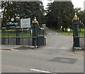 SE entrance to Cyfarthfa Park, Merthyr Tydfil