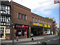 Entrance to Wyle Cop car park, Shrewsbury