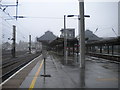 South end of platform 3, Preston station