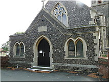 TM2935 : The Memorial Vestry at Walton St. Mary's church by Adrian S Pye