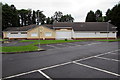 South side of Llangennech Community Centre and Library