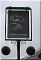 Tafarn Morlais name sign, Llangennech