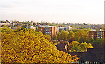 TQ3371 : Panorama SW from Raleigh Court, Norwood to Gipsy Hill, 1984 by Ben Brooksbank