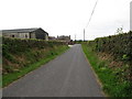 Glenloughan Road approaching its junction with the A2 (Newry Road)