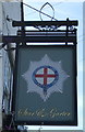 Sign for the Star & Garter, Silsoe