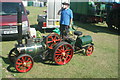 View of the David miniature steam engine at the Steam and Cider Festival in Old Dagenham Park