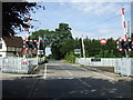 Level crossing on Salford Road