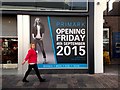 Notice, Primark opening, Omagh