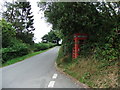 Concealed phone box, Old Church Stoke