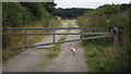 Track with gate at Sutton Cheney