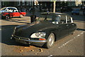 View of a Citroen DS in the Inner Temple