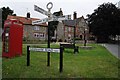 Road junction in Great Snoring