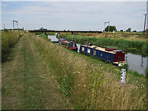 TL5374 : Boats on the Great Ouse by Hugh Venables