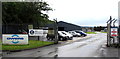 Entrance to the Owens depot in  Llangennech 