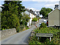 Entering Swyddffynnon from the west, Ceredigion