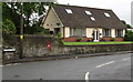 Station Road bungalow and postbox, Llangennech