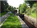 Lock 38E in the Marsden flight of locks on the Huddersfield Narrow canal