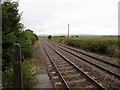 Heart of Wales Line from Llangennech towards Pontarddulais