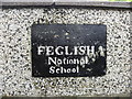 H2858 : Plaque, Feglish National School by Kenneth  Allen