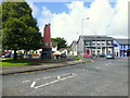 Obelisk with clock, Dromore